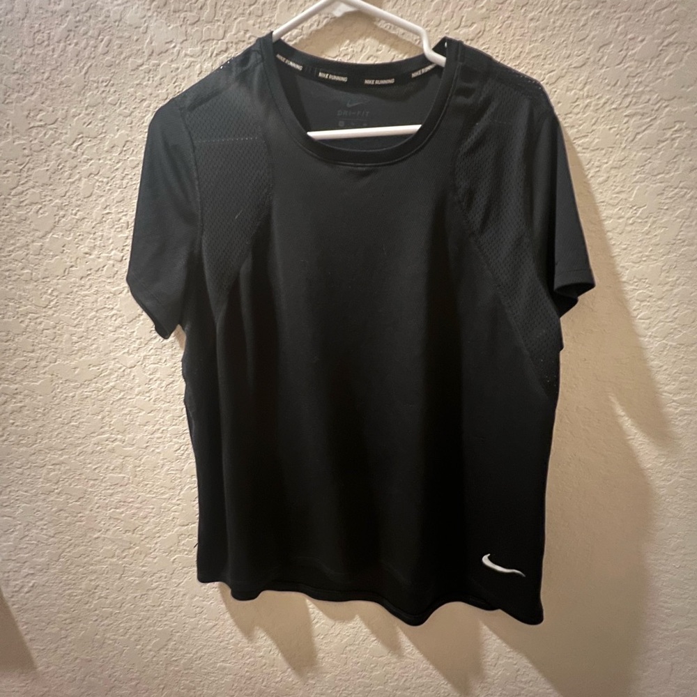 Black Nike Women’s Dri Fit Running Shirt